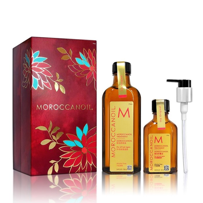 🌏六星沙龍🌏MOROCCANOIL 摩洛哥優油 100ml 優油富貴禮盒 優油 摩洛哥堅果油 護髮 護髮油 公司貨