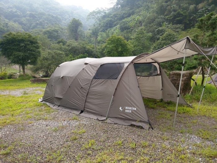 【山野賣客】戶外勢力 Mountain Hiker RV Tent 橄欖綠 一房一廳帳 帳篷 客廳 前庭 星墅 炊事帳