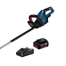 [ 家事達 ]BOSCH-GHE 18V-60 免碳刷 雙刃 修離機 18V (2.0單電版 含充電器及電池)