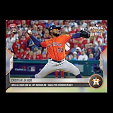 Cristian Javier Houston Astros 2022 MLB Topps Now Card 1149