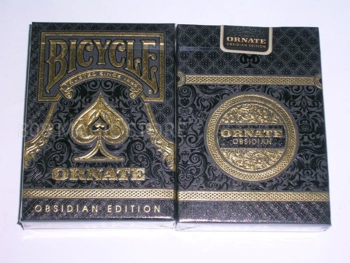 [808 MAGIC]魔術道具 BICYCLE Ornate Obsidian edition