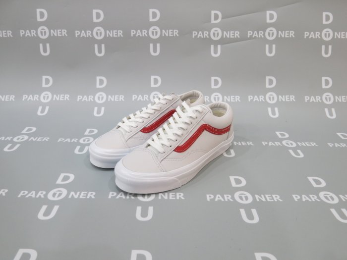 【Dou Partner】VANS OG STYLE 36 LX 紅線 皮革款 男女款 VN0A4BVE21D