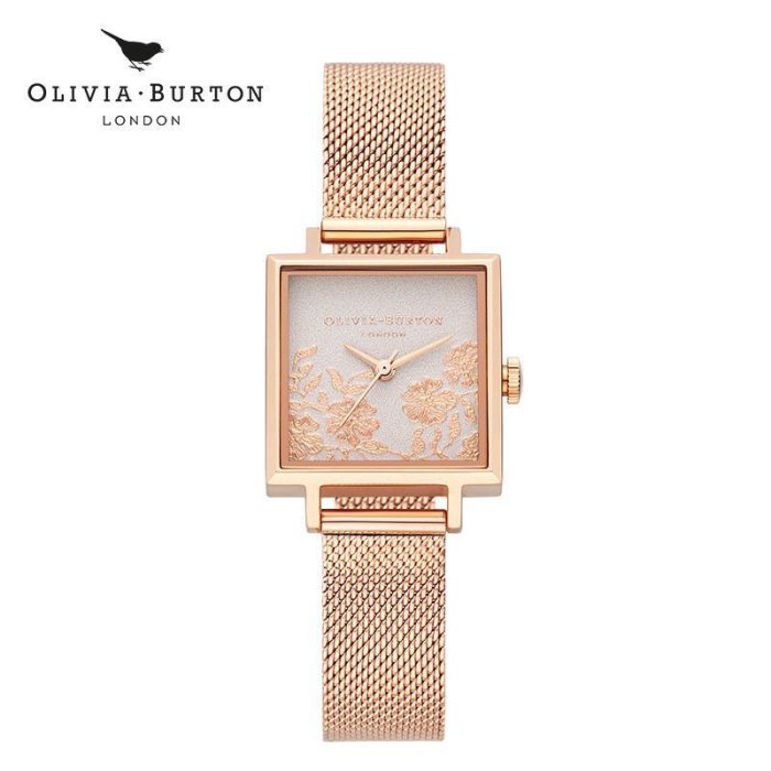 100原廠％夏季新品Olivia Burton OB女 貝母小蝴蝶OB石英腕表 時尚小眾手表