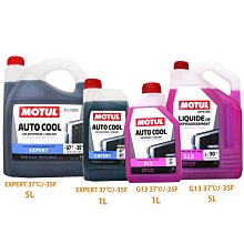 【易油網】MOTUL AUTO COOL 水箱精 EXPERT 37℃/-35F 50%水箱精 VAG 福斯 G13