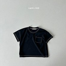 XS~XL ♥上衣(BLACK) LALALAND-2 24夏季 LND240407-259『韓爸有衣正韓國童裝』~預購