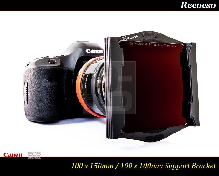 【限量促銷】Recocso 100*150mm 專用金屬方型濾鏡支架-GND 0.9/ND64/ND1000