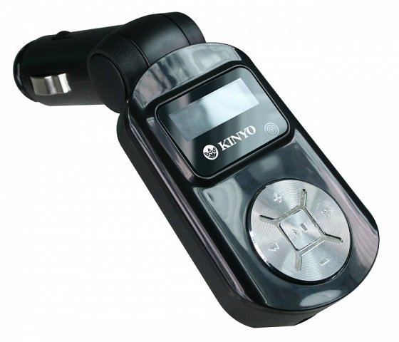 ~協明~ KINYO 車用無線MP3轉換器 AD-68 - 液晶顯示頻率、音量、歌曲序號