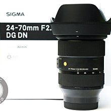 【台南橙市3C】Sigma  24-70mm f2.8 DG DN ART , Sony E-Mount 二手鏡頭 #86994