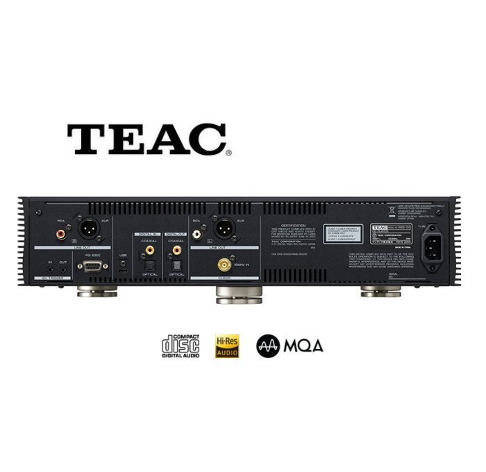 鈞釩音響~TEAC 全新的 VRDS-701 CD播放器兼備創新元素