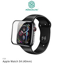 --庫米--NILLKIN Apple Watch S4 3D AW+ 全膠滿版玻璃貼 鋼化玻璃貼