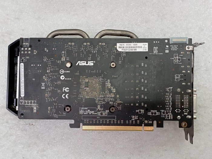 ASUS 華碩 R9270-DC2OC-2GD5 DDR5 2G 顯示卡/ PCI-E 顯示卡 / 需外接電源