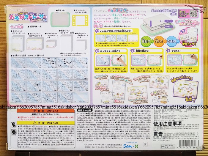 神奇漫畫家 角落小夥伴 粉圓樂園 新夢幻時尚組 投射輕鬆繪圖 PINOCCHIO LEINQ 角落生物