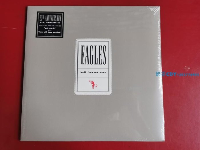 老鷹樂隊 冰封地獄Eagles Hell Freezes Over 25周年2LP黑膠