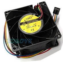 小白的生活工場*ADDA 8公分雙滾珠風扇(AS08012HB389B00)/9000rpm/64db動靜翼設計強化風