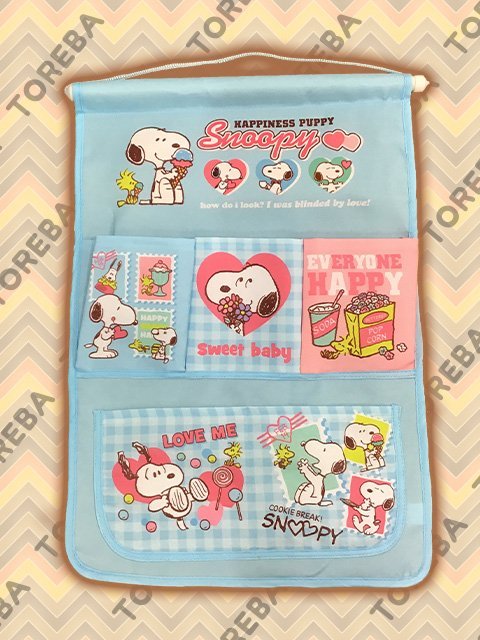 正版 日版 日貨 景品 Snoopy 史努比 史奴比 掛袋 收納袋 鑰匙袋 口袋 牆壁掛袋 門後掛袋 多功能掛袋 抓樂霸