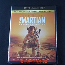無中字 [藍光先生UHD] 絕地救援 UHD+2BD 三碟加長終極版 The Martian