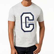 ☆【CK男生館】☆【Calvin Klein LOGO印圖短袖T恤】☆【CK001V1】(S-M-L-XL)