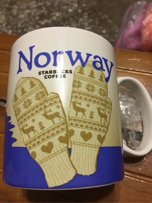 星巴克 Starbucks 城市杯 NORWAY挪威 星座杯 473ml/16oz