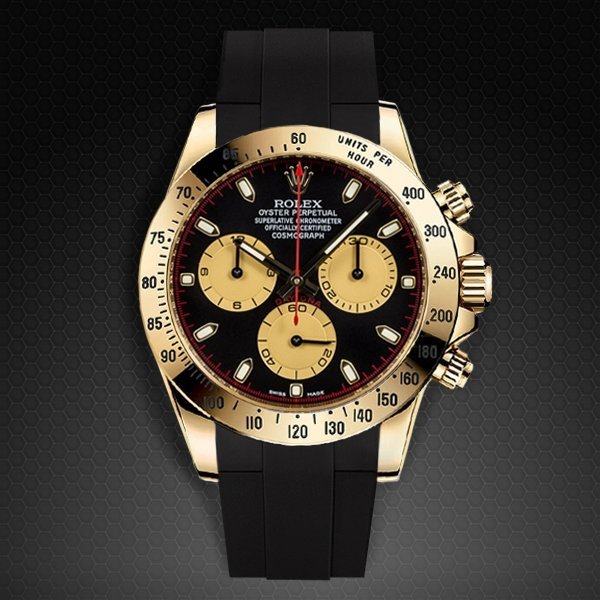 【時光鐘錶公司】Rubber B Rolex 勞力士 GMT Master 迪通拿 Daytona 新款適用款橡膠錶帶