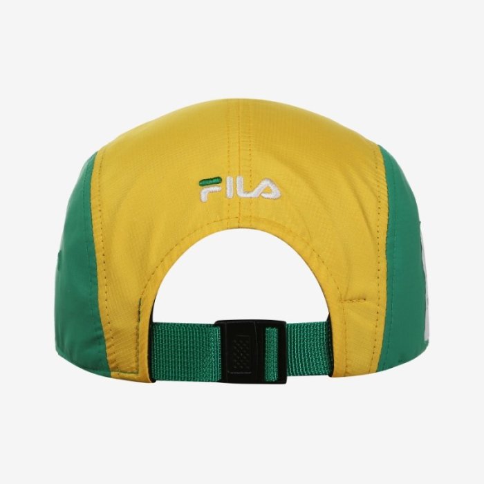 【Luxury】FILA X SUBWAY 聯名 五分割 帽 可調節 兩色 軟帽頂 限定 韓國正品代購