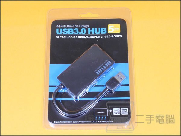 【樺仔3C】USB3.0 HUB 4路 集線器 支援win8 USB 3.0 4 PORT 超高速集線器 支援Win8 Win7