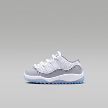 南🔥2023 10月 NIKE Jordan 11 Retro Low 復刻 緩震 小童 白灰藍 505836-140