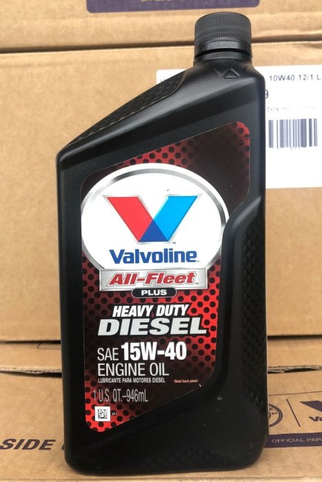 華孚蘭Valvoline全效級重型柴油引擎機油All-Fleet PLUS ENGINE OIL 15W-40 CK-4