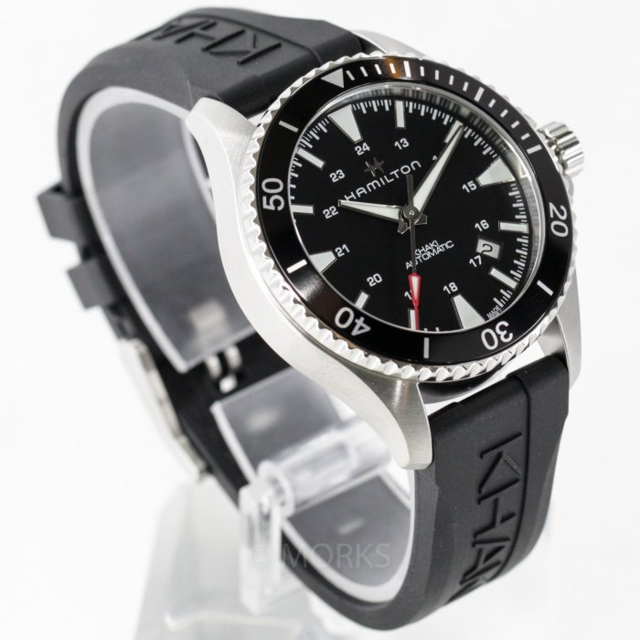 HAMILTON H82335331 漢米爾頓 手錶 機械錶 40mm 卡其海軍系列 潛水錶 男錶女錶