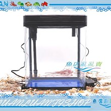 【魚店亂亂賣】水族先生JAD小彎角上部過濾ㄇ型LED玻璃套缸MS-320M黑色(可調光)Mr.Aqua