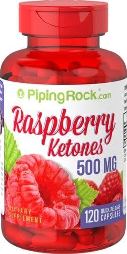 【Piping Rock】覆盆莓 Raspberry Ketones 覆盆子酮 500mg 120顆