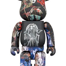 BEETLE BE@RBRICK 伊藤潤二富江漩渦JUNJI ITO 黑+白一對庫柏力克熊100