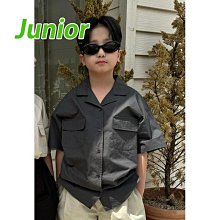 JS~JXL ♥襯衫(CHARCOAL) OUR-2 24夏季 OUR240501-165『韓爸有衣正韓國童裝』~預購