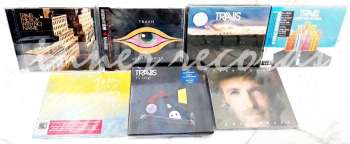 現貨 專輯 套售 Travis 崔維斯合唱團 樂團 歷年專輯CD Singles Live DVD Fran Healy