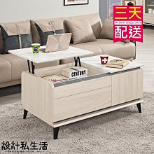 【設計私生活】范德爾3.3尺仿石面多功能大茶几(免運費)200B