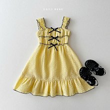 XS~XL ♥洋裝(YELLOW) DAILY BEBE-2 24夏季 DBE240430-123『韓爸有衣正韓國童裝』~預購