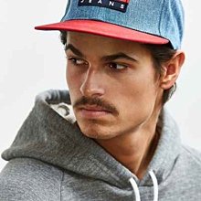 Tommy hilfiger 棒球 帽 老帽 牛仔布 現貨 鴨舌 帽 男生 成人版 父親節