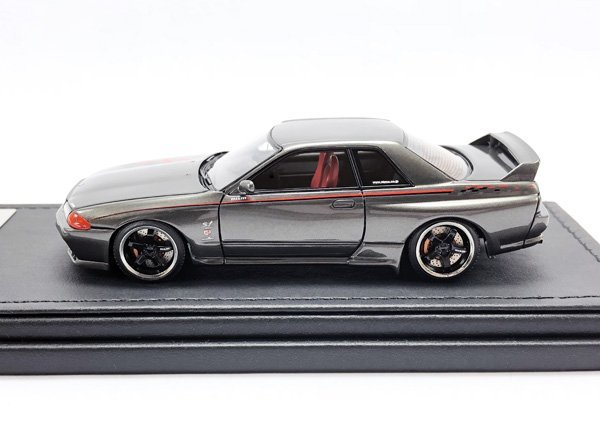 秉田屋】現貨Ignition Ig Model Nissan 日產Skyline GT-R R32 灰1/43