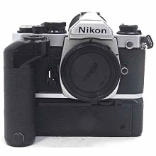 『永佳懷舊』NIKON FM2 +MD-12 捲片手把 機械式 底片單眼相機 底片機  ~中古品~