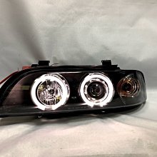 新店【阿勇的店】BMW E39 無馬達款 95 ~00 前期 5系列 黑框光圈魚眼式大燈 E39 大燈