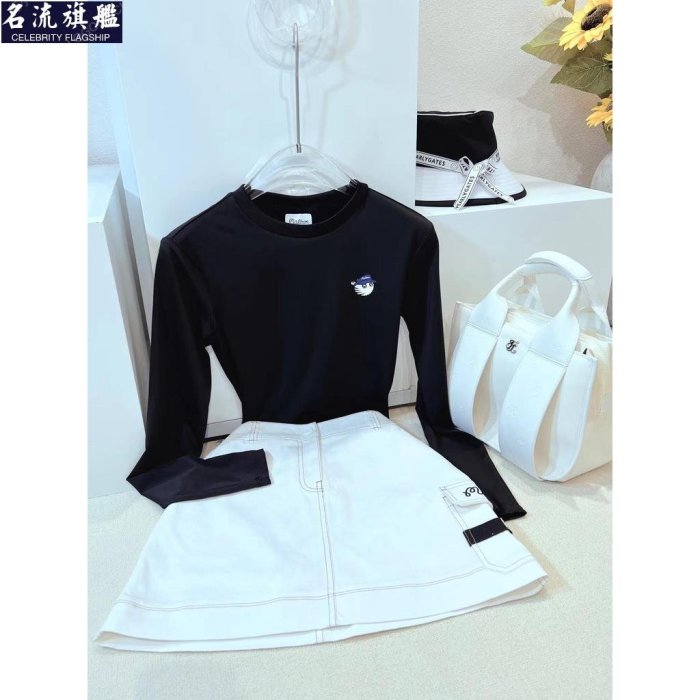 品質高爾夫球衣女 韓版女裝 新款MALBON韓國原單高爾夫服裝女士短裙緊身顯瘦包臀彈力半身裙夏-名流旗艦