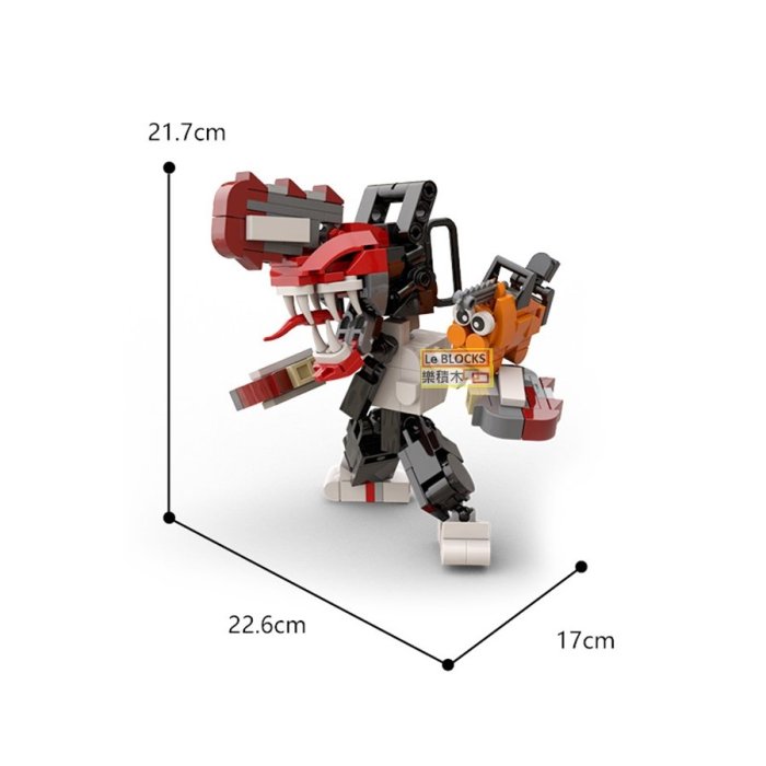 樂積木【現貨】第三方 鏈鋸人 高21.7公分 非樂高LEGO相容 積木 動漫 漫畫 影集 電影 卡通