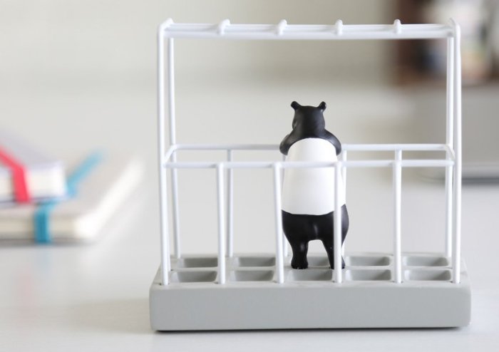 【beibai不錯買】動物筆筒 動物文具架 STATIONERY STAND zakka 日系雜貨(清倉特價)