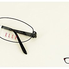 【My Eyes 瞳言瞳語】ELLE 黑色金屬光學框 高度近視配優 簡單大方 沉穩氣質 NG出清款  (18750)