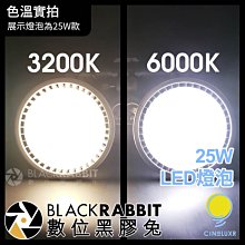 數位黑膠兔【 CINELUXR LED燈泡 25W 】 攝影燈 補光燈 棚燈 暖光 白光 持續燈 另有 閃光燈 燈架