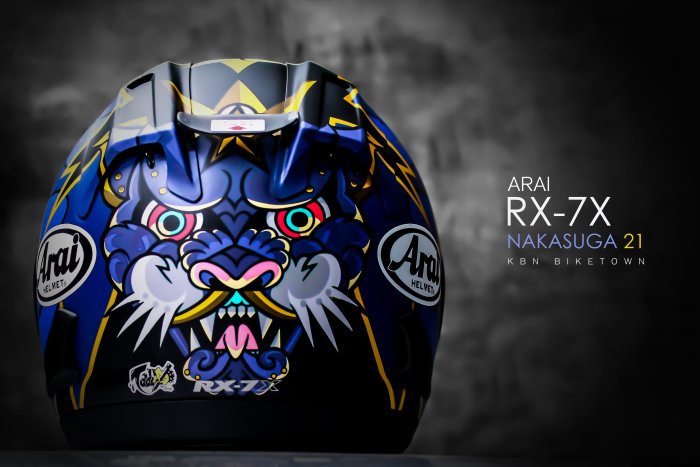 ☆KBN☆鐵馬堂 日本 Arai RX-7X NAKASUGA 21 中須賀克行 大眼睛 全罩 安全帽 2018