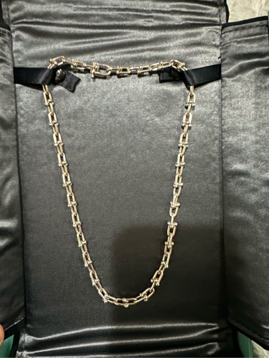 【喬瑟夫二手名店】全新真品 Tiffany&Co hardwear 系列 銀項鍊