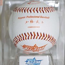 貳拾肆棒球-限定品！日本帶回日職棒明星賽松山球場實際比賽球/Mizuno製