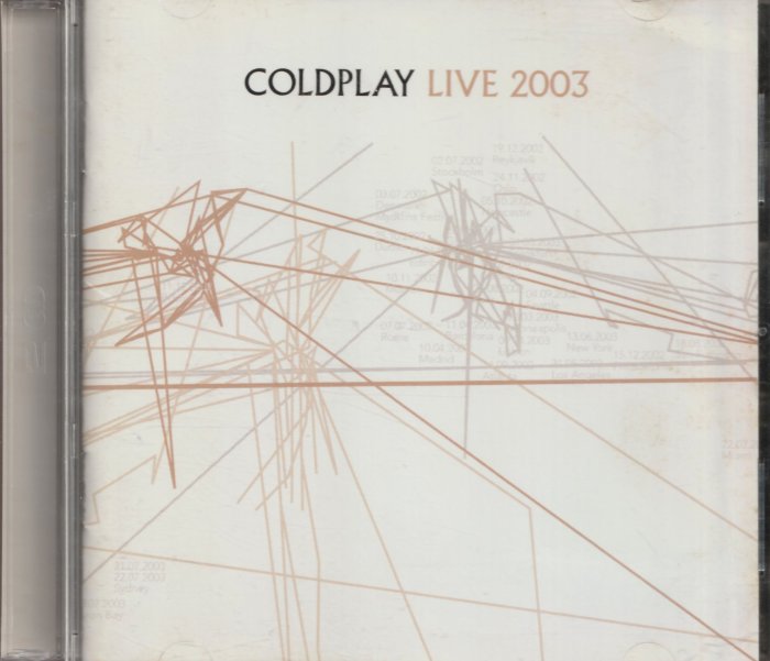 酷玩樂團Coldplay / LIVE 2003 CD+DVD