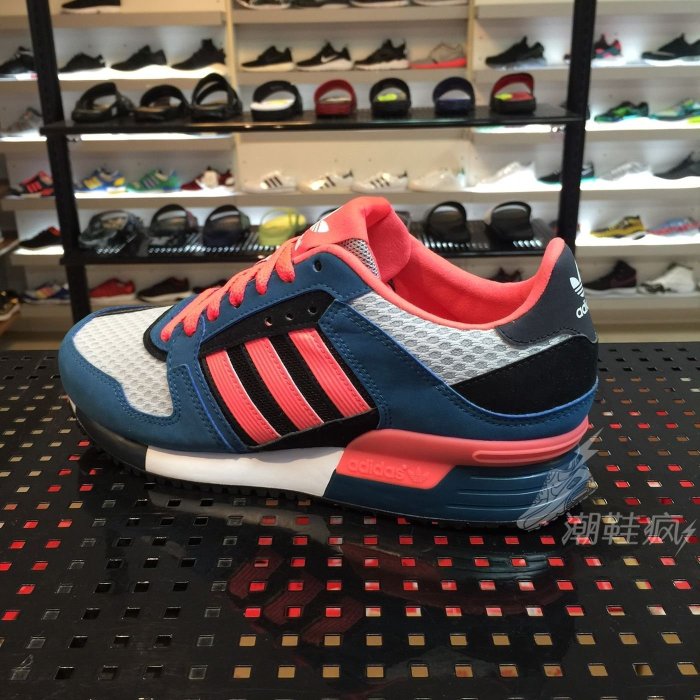 {潮鞋瘋}ADIDAS ORIGINALS ZX630藍 粉紅 經典復古 冠希 余文樂 情侶款 女段 D67742