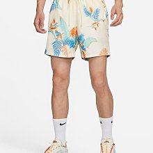 南🔥2023 10月 NIKE Sportswear 運動短褲 印花 海灘 度假 透氣 男 奶油黃FQ0350-110